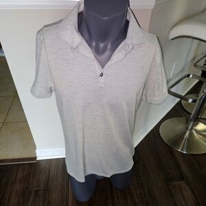 Stone Rose Gray Polo Med